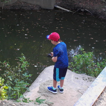 Fishing at the Creek