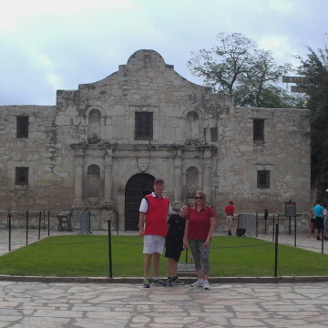 Remember to visit the Alamo