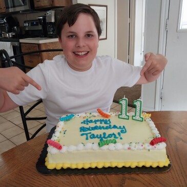 Happy 11th Birthday Taylor!